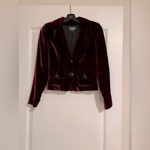 Dolce and Gabbana suede jacket